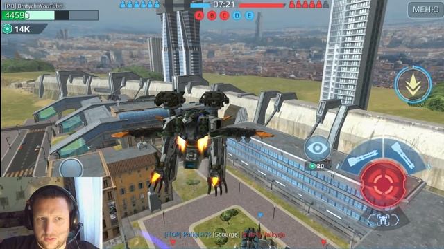 War Robots БЕЗ модулей и пилотов в чемпионке