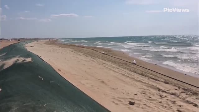 Анапа пляж Джемете сегодня 3 июня 2025. Погода и море в Анапе сейчас. Мазут на пляжах Анапы