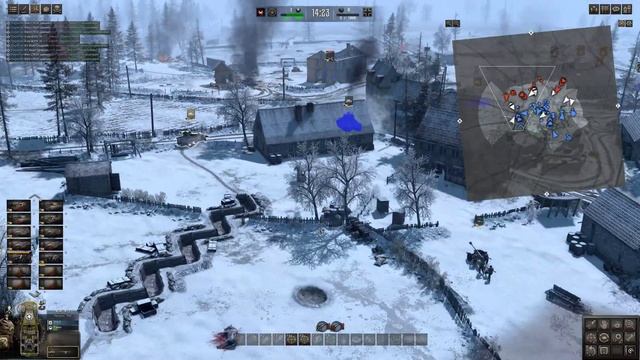 Call to Arms: Gates of Hell - Ostfront  фрагмент Динамической компании