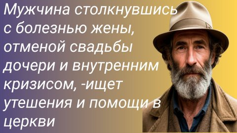 Истории из жизни/В связи с внутренним кризисом, мужчина ищет утешения и помощии в церкви/Аудиорасска
