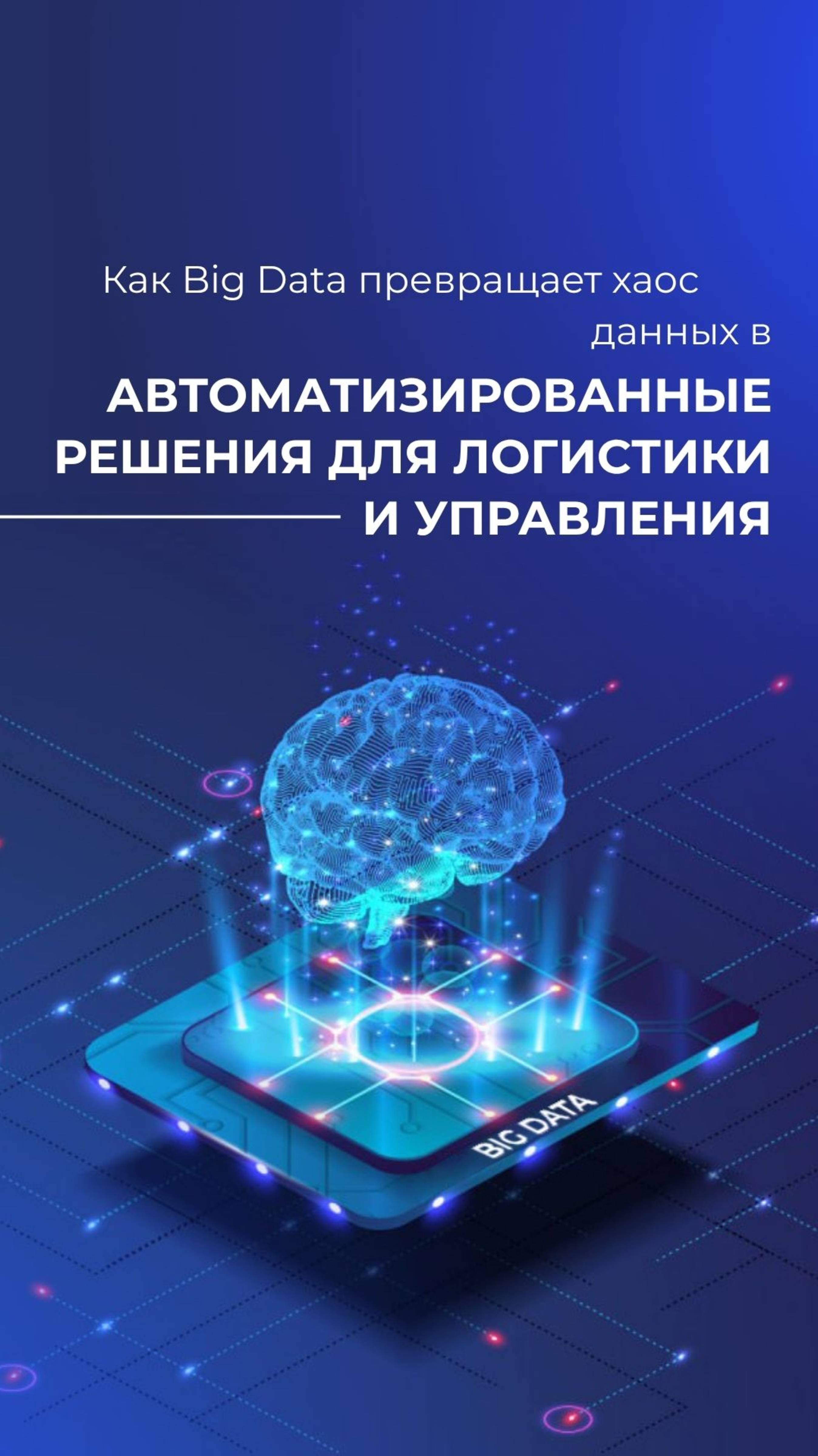 Как BigData превращает хаос данных в автоматизированные решения для логистики и управления