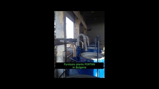 Plantas de pirólisis FORTAN | Alta eficacia y uso seguro