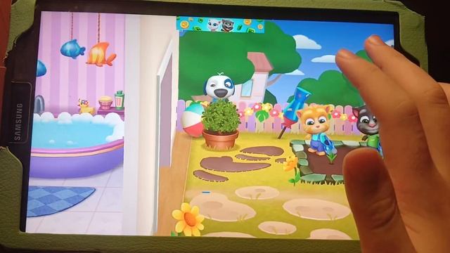 Играю в игру Мой Говорящий Том: друзья. Веселимся вмес?