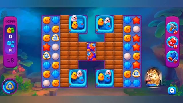 фишдом 2022 # 10540 уровень - прохождение без бустеров # Fishdom,  10540  level - no Boosters.