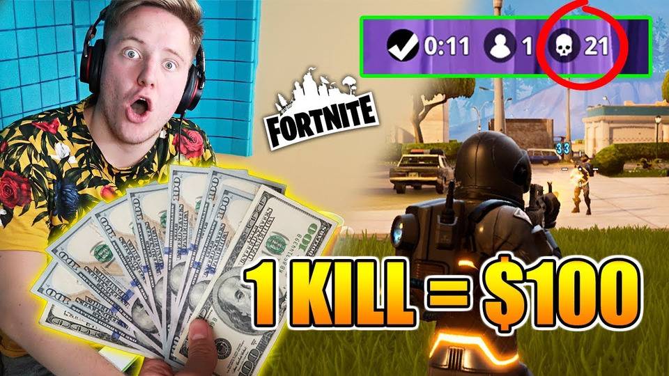 ВЛАД А4 - Плачу Другу 100$ за Каждое Убийство в Fortnite Battle Royale ! А4