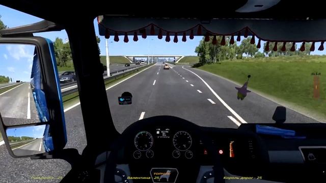ETS 2, покупка MAN TGX EURO 6 XLX, ТАМБОВ,-ОБНИНСК, НАПИТКИ 23т.