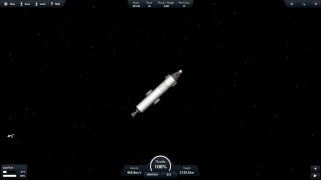 Spaceflight Simulator Гайд как сесть на Луну😊👌