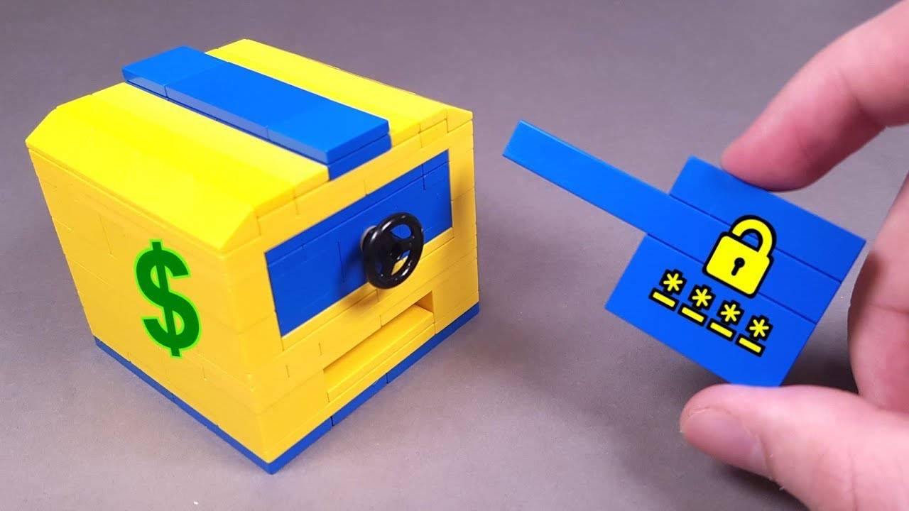 Как сделать Мини Сейф из ЛЕГО !