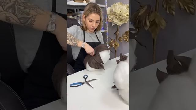 Ваша персональная фотостудия ДОМА. Цветок с хлопком и подарочная коробка своими руками
