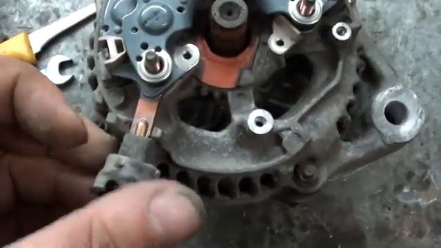 Ремонт генератора  Toyota
