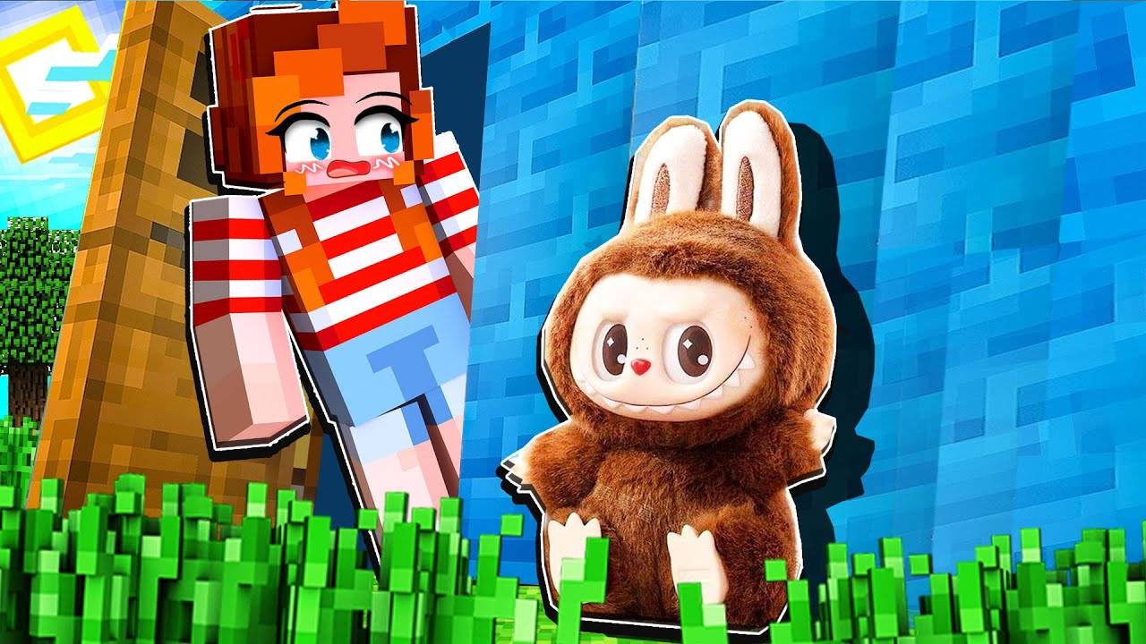 ШОК! 😭 МНЕ ПОДКИНУЛИ РЕБЕНКА ЛАБУБУ ПОД ДВЕРЬ! ЧТО ДЕЛАТЬ В МАЙНКРАФТ