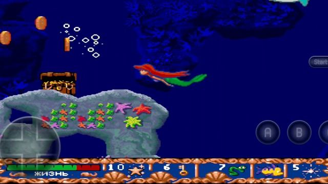 [SEGA] Ariel the Little MERMAID (Gameplay)