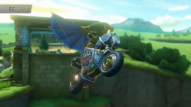 Wii U - Mario Kart 8 - Трасса Хайрула