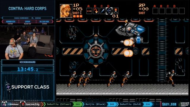 AGDQ 2020 Официальный Русскоязычный Рестрим. Contra: Hard Corps