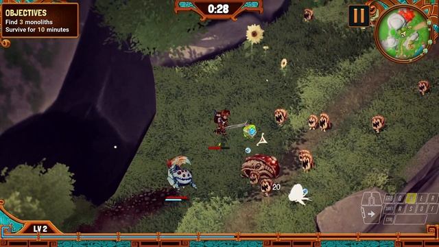 Wildkeepers Rising (Playtest) - Vamp Surv рогалик с питомцами