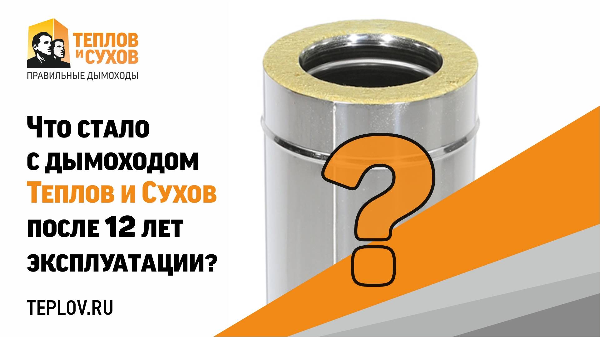Что стало с дымоходом Теплов и Сухов после 12 лет эксплуатации?!