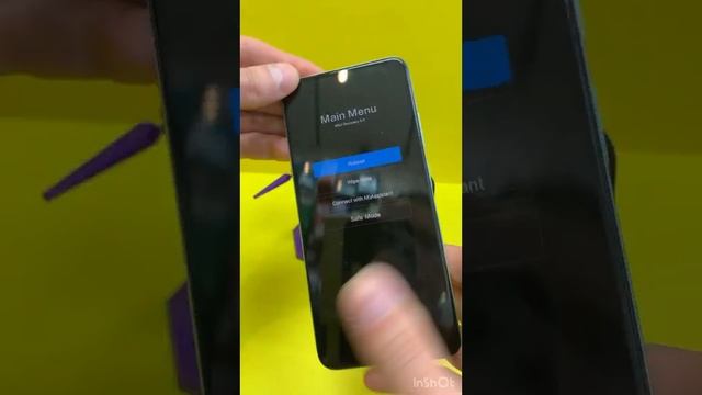 Xiaomi Redmi Note 12S . Hard Reset . Сброс пароля экрана