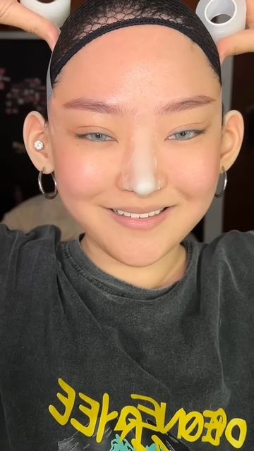 Korean and Japanese makeup ! #shortsvideo