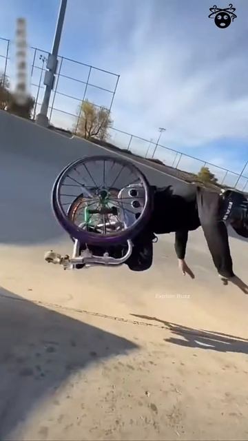 Won the race without legs !