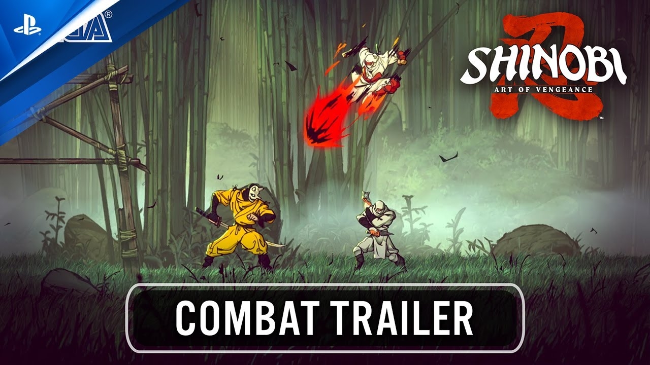 Shinobi: Art of Vengeance - Трейлер боевого геймплея | Игры для PS5 и PS4