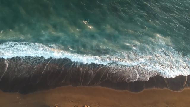 Ocean Sea Waves Drone Aerial View Free stock footage Free HD Videos - no copyright