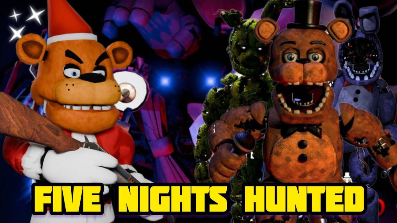 ЗА МНОЙ ОХОТЯТСЯ АНИМАТРОНИКИ ИЗ ФНАФ | Five Nights Hunted |