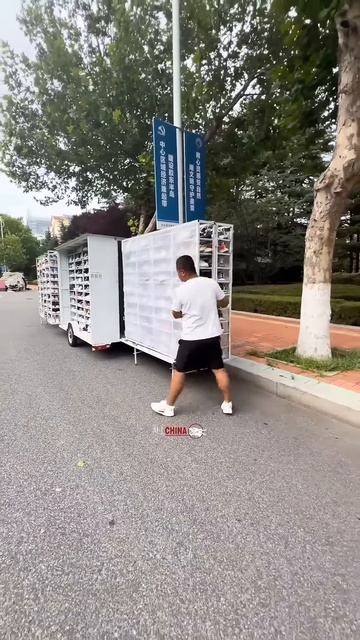 Japan's Amazing Portable Bike Shop #shortsvideo