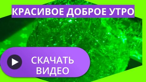 Скачать красивое видео с добрым утром