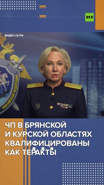 Подрывы железнодорожной инфраструктуры в Брянской и Курской областях квалифицированы как теракты