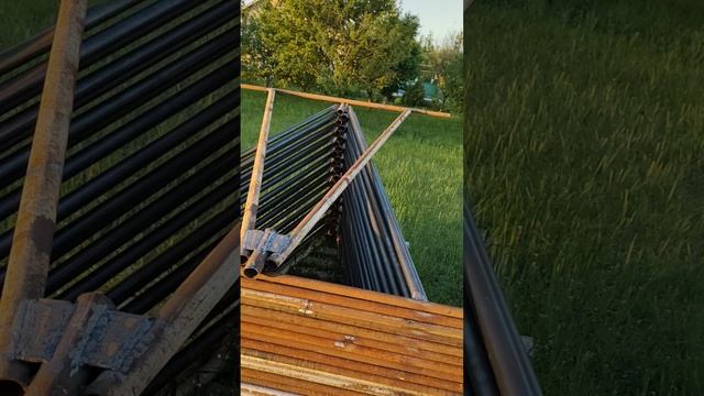 Сварил опоры для винограда