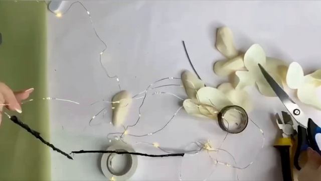DIY Тюльпаны из фоамирана с подсветкой. ЧАСТЬ 2. Пошаговый мастер-класс от школы @ValentinFlowers