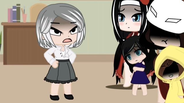 Шестая и я у деректора // Gacha Club