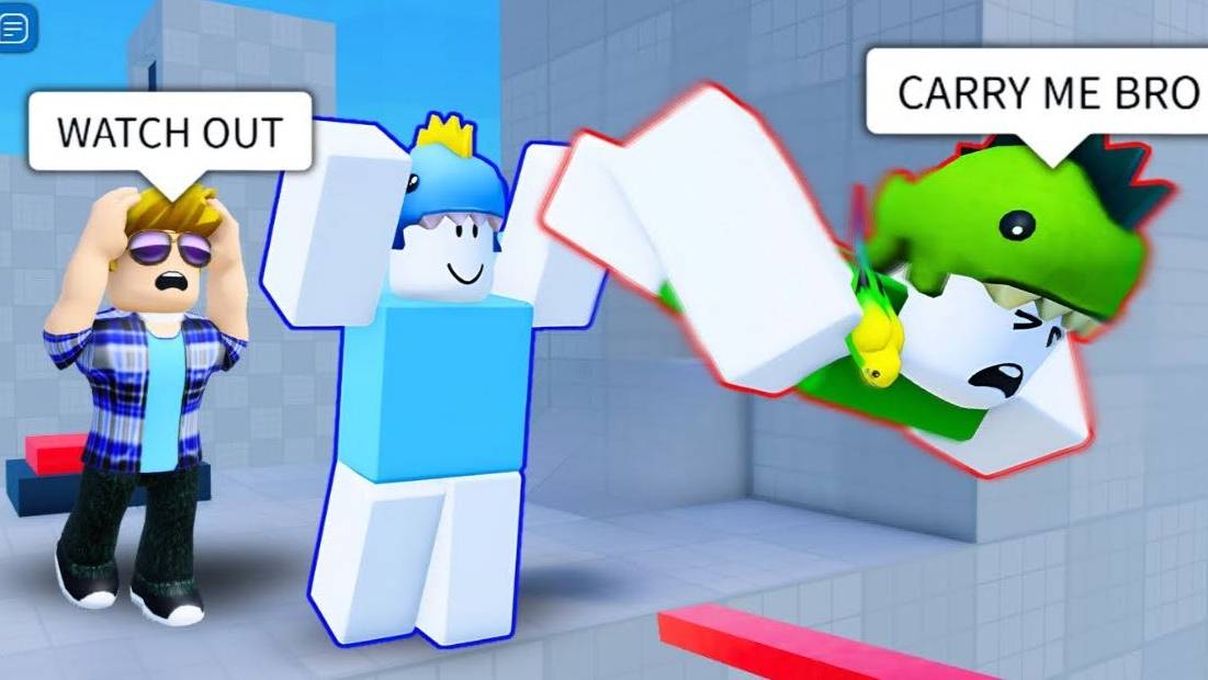 ROBLOX - смешные моменты. Carry A Friend FUNNY MOMENTS (Carry A Fish) - Quimic