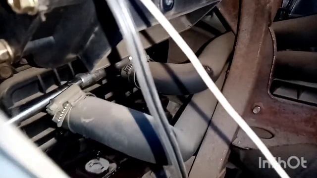 Газель Бизнес, замена радиатора отопителя