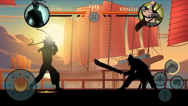 Ігрофільм Shadow Fight 2 Епізод 4 Акт 4 Піратський Трон (Украї
