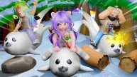 ГОНКИ ВЕРХОМ НА ТЮЛЕНЯХ! Roblox Surf on a Seal!