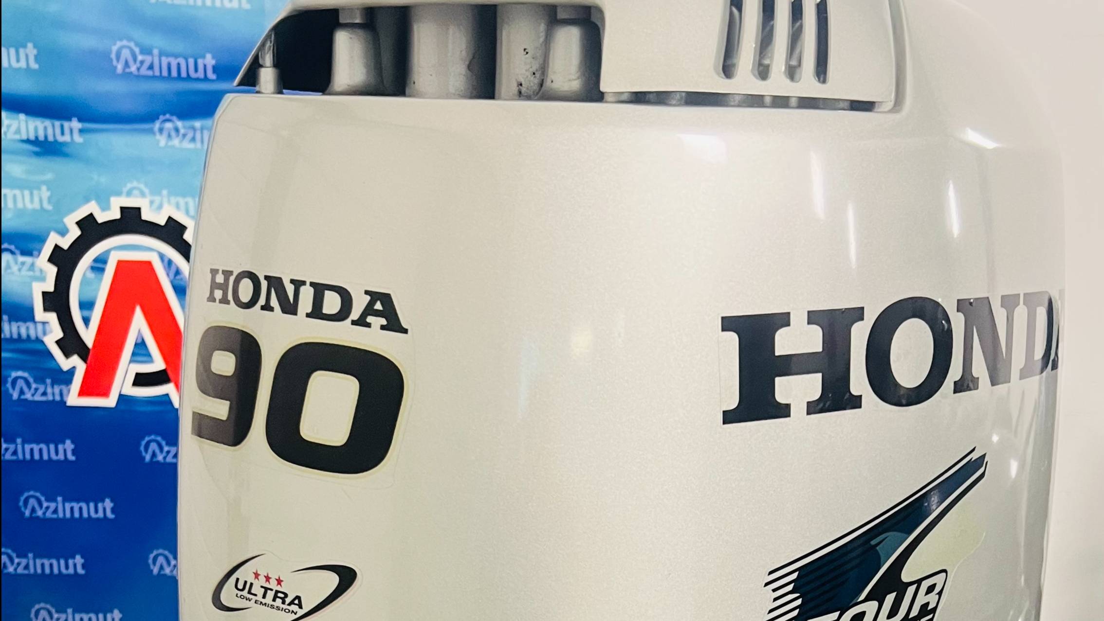 РАБОТА ЛОДОЧНОГО МОТОРА HONDA 90