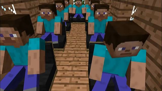 Minecraft тает лед