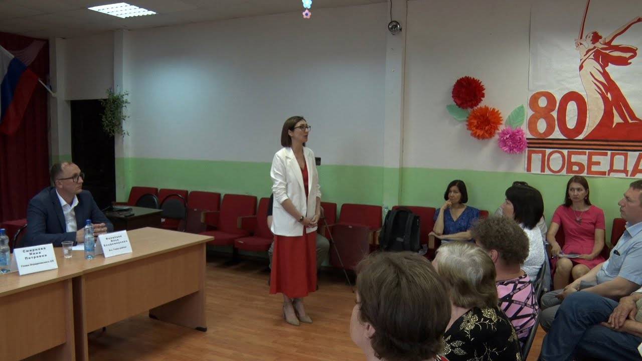2025/05 – Встреча с жителями в деревне Воронцово Отрадновского сельского поселения