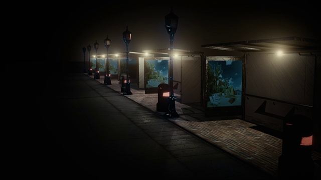 Цифровая автобусная остановка: 3D CGI-анимации
