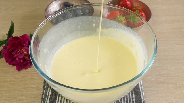 🍓 Французская НЕЖНОСТЬ- ЧУДО ПИРОГ!Простой в приготовлении - Шикарный на Вкус! Клафути с ягодами