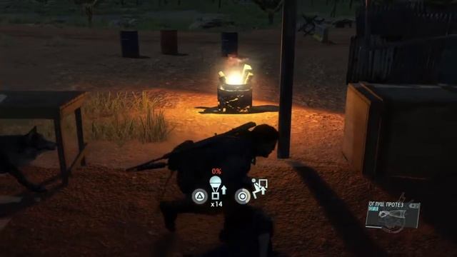 METAL GEAR SOLID V:Фантомная боль " Похищение Переводчика и Спасение Пленника"