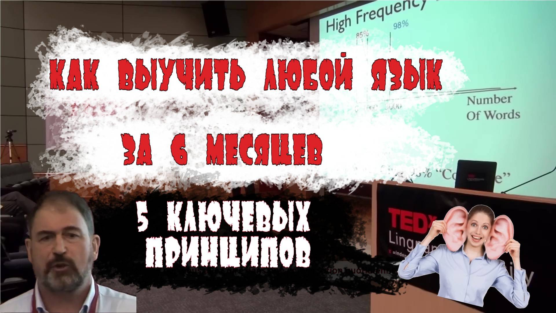 Крис Лонсдейл, Как выучить любой язык за 6 месяцев — 5 ключевых принципов