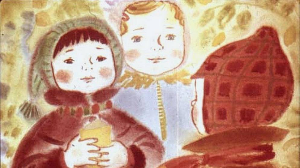 Я иду в детский сад. Диафильм для детей. 1985 г.