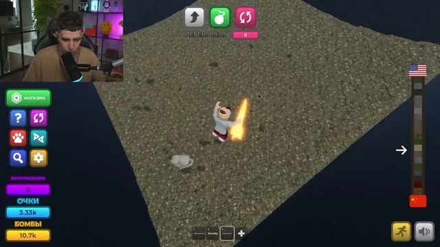 ГЛЕНТ КОПАЕТ ЯМУ В Роблокс! DIGGING TO CHINA