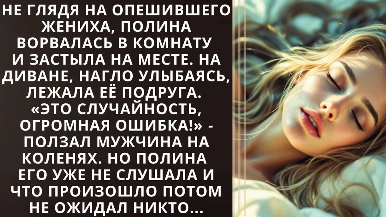 Истории из жизни. Полина ворвалась в комнату и застыла Аудио рассказы, Жизненные истории слушать