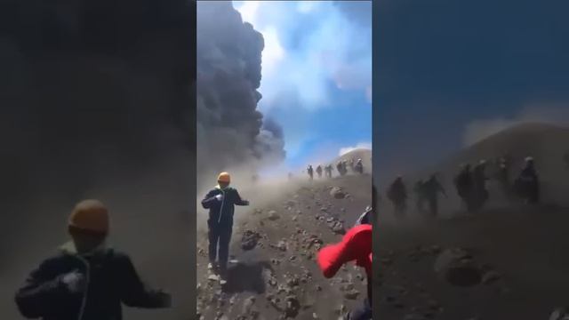 На Этне — самом высоком действующем вулкане Европы — началось извержение