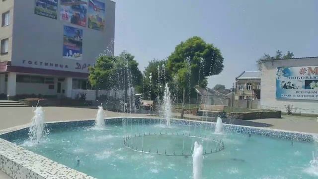 Прогулка в центре города.
