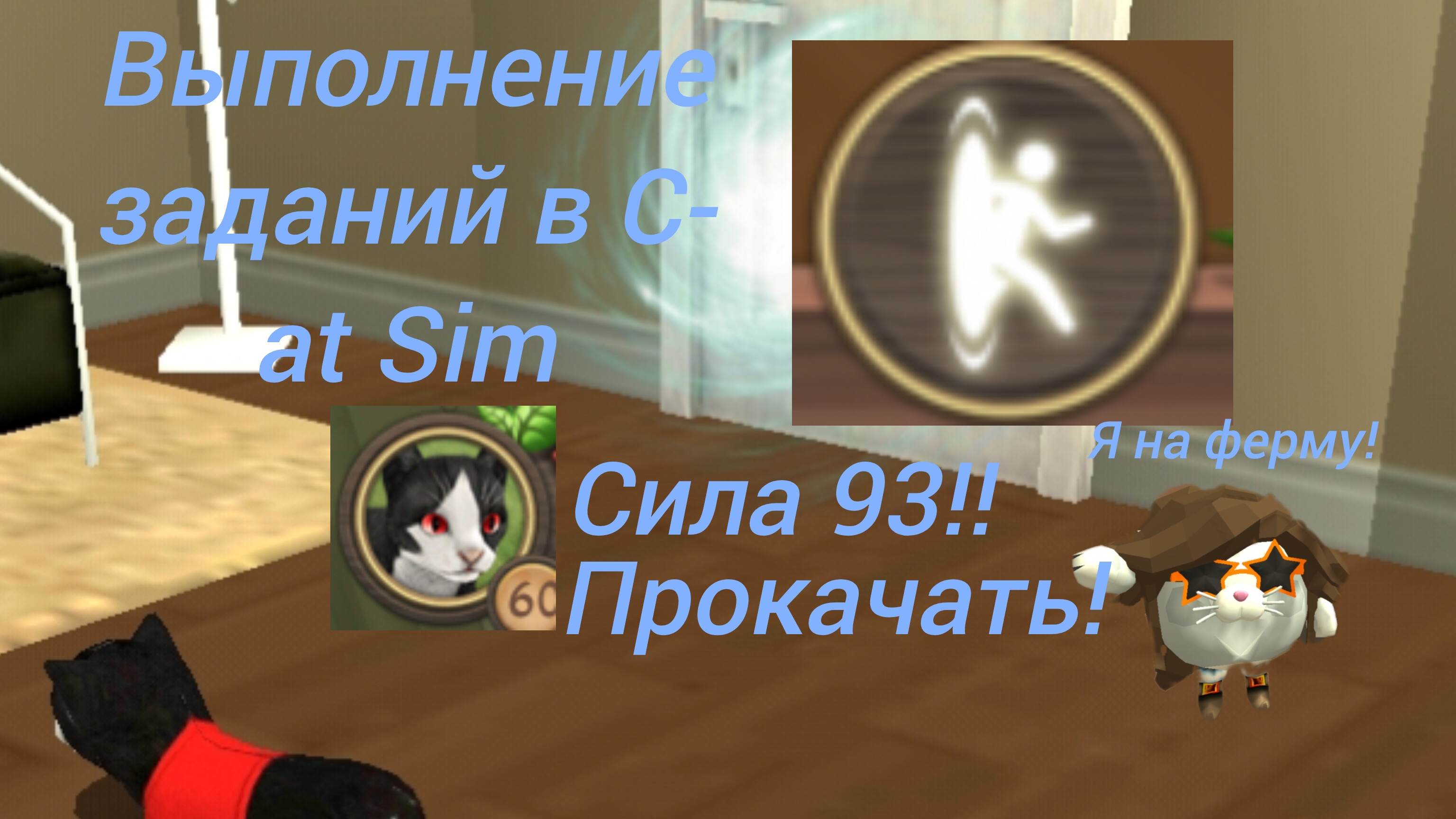 Выполняю задания в кот сим