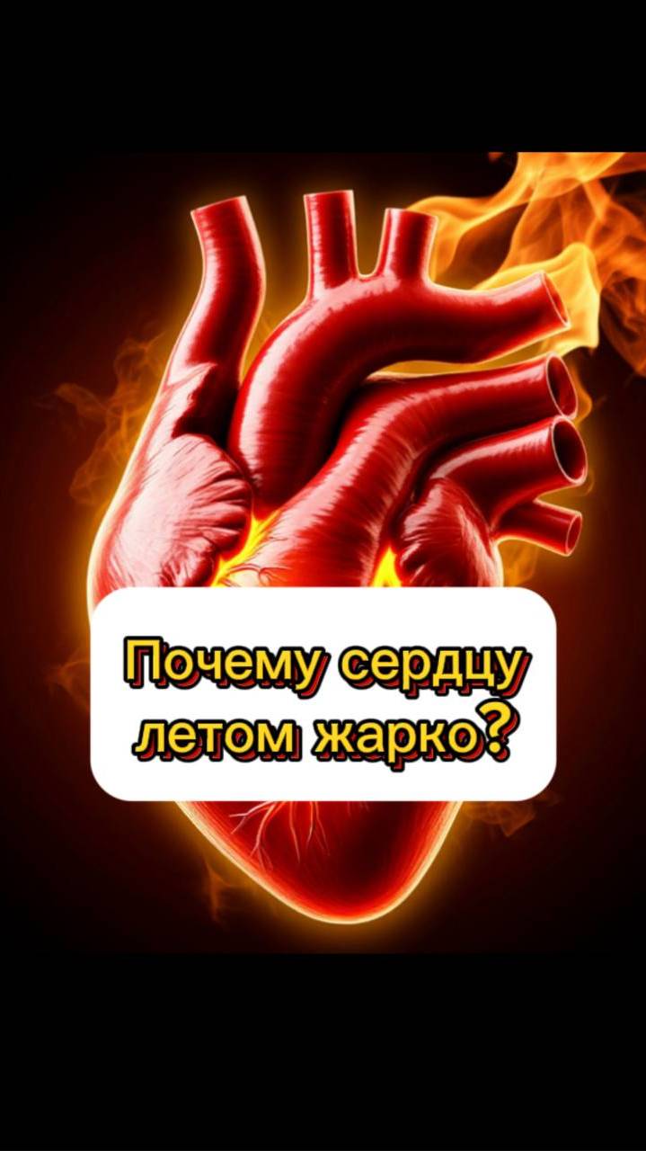 Почему сердцу летом жарко? Ссылки для заказа фитосоставов и записи на консультацию в описании